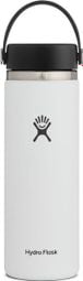 Bouteille Hydro Flask Wide Mouth With Flex Cap 591ml Blanc