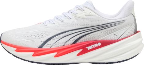 Chaussures Running Puma x Hyrox Velocity Nitro 5 Blanc/Rouge Homme