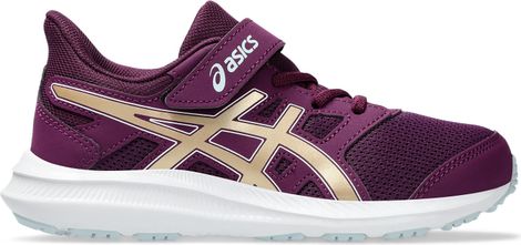 Zapatillas de running Asics Jolt 4 PS para niños, moradas