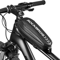 Sacoche de cadre de vélo étanche Rockbros - Noir