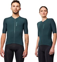 Maillot Manches Courtes Van Rysel Racer 2 Vert Unisexe