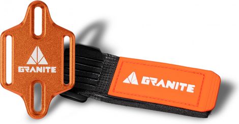 Strap on Screw Granite Design Portaledge Orange Flaschenhalter