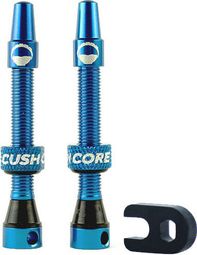 CushCore Tubeless Valves 44 mm Blau