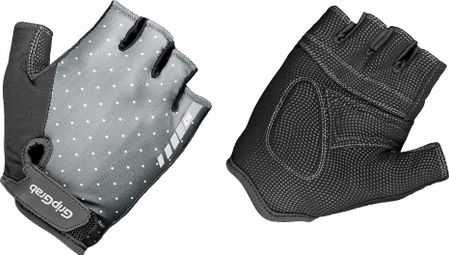 GripGrab Rouleur Women Short Guantes Gris Negro