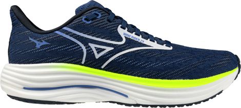 Chaussures Running Mizuno Wave Rider 29 Bleu/Jaune Homme