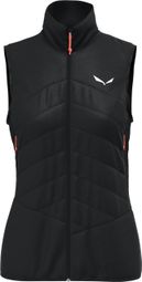 Doudoune Sans Manches Femme Salewa Ortles Hybrid TirolWool Responsive Noir