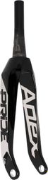 Horquilla <p><strong>Pride Racing A</strong></p>pex Carbon Tapered 20'' 20mm Negro/Plata Brillante