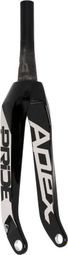 Forcella Pride Racing Apex Carbon Tapered 20'' 20mm Gloss Black/Silver