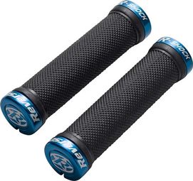 Reverse R-Shock Grips 31 mm Black / Blue