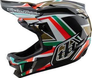 Troy Lee Designs D4 Carbon Mips Casco integrale Nero/Oro