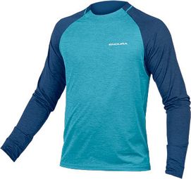 Langarmtrikot Endura SingleTrack Atlantic Blau