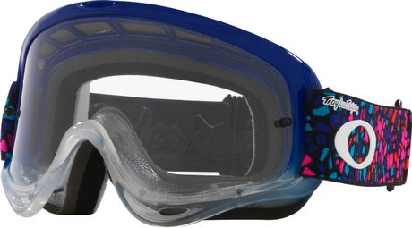 Masque Oakley O-Frame MX x Troy Lee Designs Tessell Blue/ Verres Clear/ Ref : OO7029-78