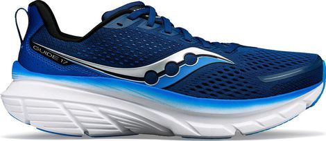 Chaussures de Running Saucony Guide 17 Bleu Blanc 50