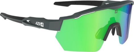 Race RX Mat Carbon/Zwarte Bril / Groene Hydrofobische Lens