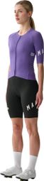 Maap Aeon Women's Short Cycling Shorts, Black/White 