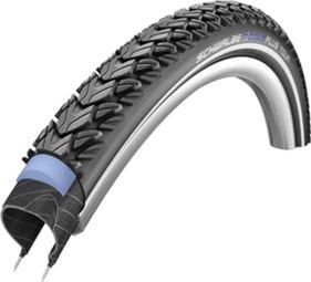 PNEU VTC CROSS 700 X 35 SCHWALBE MARATHON PLUS TOUR NOIR TR (37-622) RENFORT 5mm FLANC REFLEX COMPATIBLE VAE