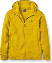 Polaire RAB Nexus Hoody Jaune Homme