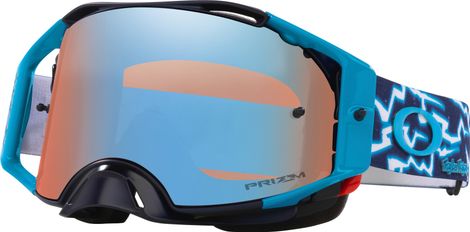 Masque Oakley Airbrake MX x Troy Lee Designs Bleu/ Verres Prizm Sapphire/ Ref : OO7046-F3