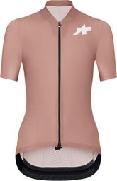 Assos Uma GT S11 EVO kortarmshirt voor dames, roze