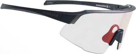 Lunettes Mundaka KJARR Clear Gris Foncé / CX Photocromic Revo Cat.1-3 Rouge