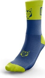 Otso Multisport Medium Cut Socken Blau Gelb