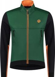 Veste Velo Hiver Rogelli Cadence - Homme - Vert/Noir/Orange