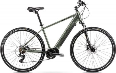 Vélo VTC Electrique 28  Homme - ROMET - Orkan 1 Moteur Central - VERT