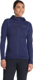 Chaqueta polar ligera Rab Ascendor para mujer Azul marino