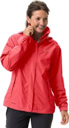 Giacca impermeabile Vaude Escape Light da donna, rosso
