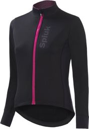 Spiuk Anatomic Women's Membrane Long Sleeve Jacket Zwart/Roze