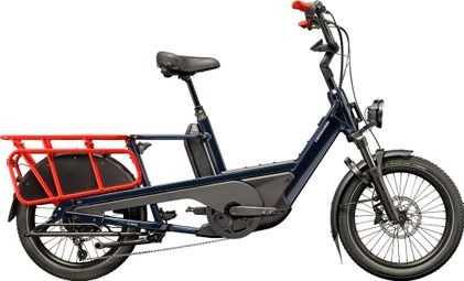 Cannondale Cargowagen Neo 1 Bicicleta eléctrica de carga longtail Enviolo HD 725Wh 20'' Azul