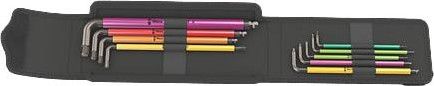 Set di chiavi offset maschio Wera Hex-Plus Multi color