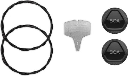 Recambio Boa Fizik L6 <strong>Dial Izquierda</strong> y Derecha Negro