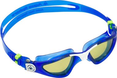 Aquasphere Kayenne Gafas de Natación Azul Oscuro/Blanco - Lentes Polarizadas Verde