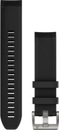 GARMIN QUICKFIT 22 WATCH STRAP black silicone