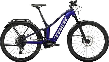 Trek Powerfly FS 9 EQ Sram GX Eagle AXS 12V 625 Wh 29'' Blauw Gen 3 Volledig geveerde elektrische mountainbike