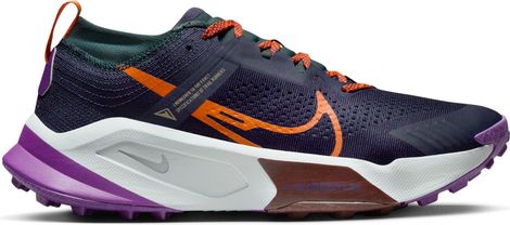 Nike ZoomX Zegama Trail Running Schuh Blau Violett Orange