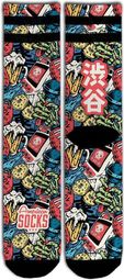 Shibuya - Chaussettes Graphiques Techniques Coolmax - Cyclisme  Running et Sport