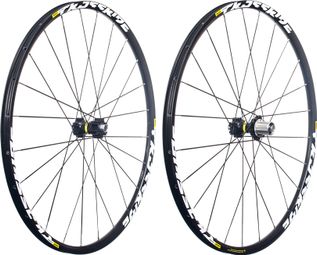 Paire de Roues MAVIC 2017 Crossride 29 | 15mm | 12x142mm | Corps Shimano/Sram