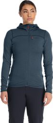 Damen Rab Ascendor Light Fleecejacke Blau