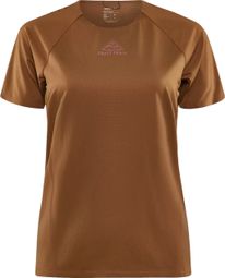 CRAFT Pro Trail Kurzarmshirt Damen Braun