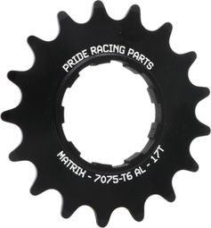 Pride Racing Matrix Alu Ritzel Schwarz