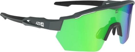 Set AZR Race RX Gafas Carbono Mate / Lente Hidrofóbica Verde + Transparente