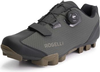 Chaussures De Velo Route Rogelli R-400x - Unisexe - Verte