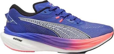 Chaussures de Running Puma Deviate Nitro 3 Bleu / Rose Homme