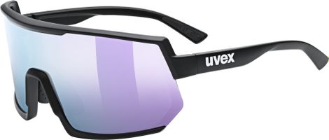 Uvex Sportstyle 235 Brille Schwarz/Lavendel verspiegelt