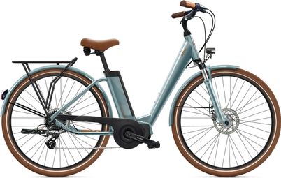 Vélo de Ville Électrique O2 Feel iVog City Up 4.1 Shimano Altus 8V 400 Wh 28'' Gris Perle