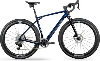 Lapierre Crosshill CF 8.0 gravelfiets met Sram Force AXS 12V, 700 mm, doorschijnend blauw