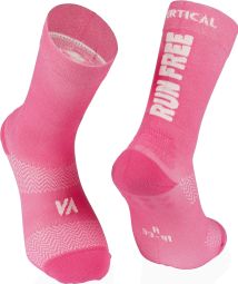 Chaussettes Vertical Mountain Run Wild Run Free Rose