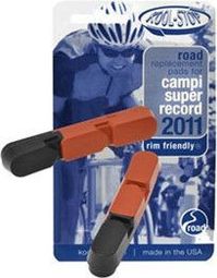 PATIN DE REMPLACEMENT KOOL STOP CAMPAGNOLO SUPER RECORD - BI MATIERE (paire)